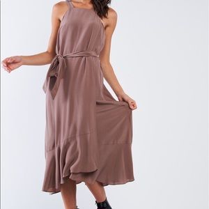 Mocha Midi Dress